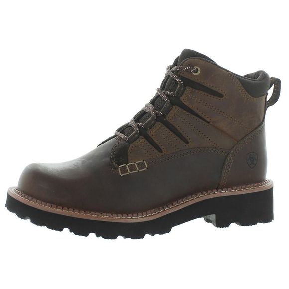 Ariat Shoes Ariat Womens Canyon Ii Brown Leather Lace Up Ankle Work